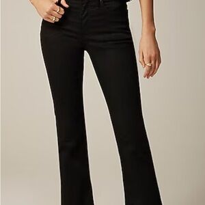 J. Crew Women's Classic Black Flare Jeans